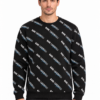 1162 (4) Duks – Karl Lagerfeld All Over Logo Black
