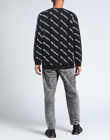 Duks – Karl Lagerfeld All Over Logo Black