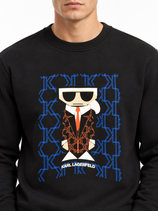 1164 (3) Duks – Karl Lagerfeld Iconic Graphic Black