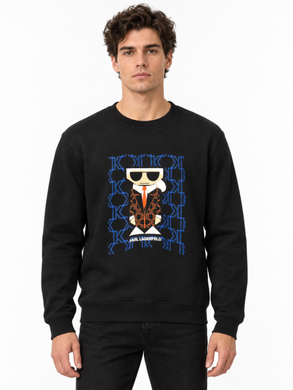 1164 (5) Duks – Karl Lagerfeld Iconic Graphic Black
