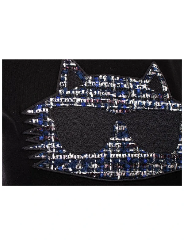 Karl Lagerfeld ženska majica sa aplikacijom Choupette