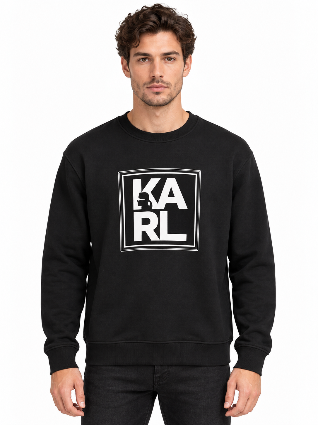 Duks – Karl Lagerfeld Box Logo Black