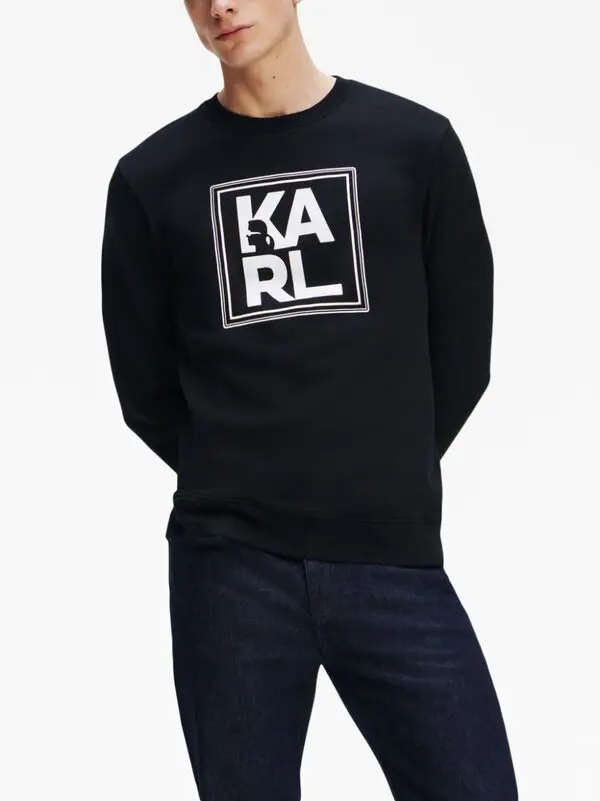 Duks – Karl Lagerfeld Box Logo Black