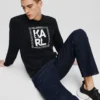 Duks – Karl Lagerfeld Box Logo Black