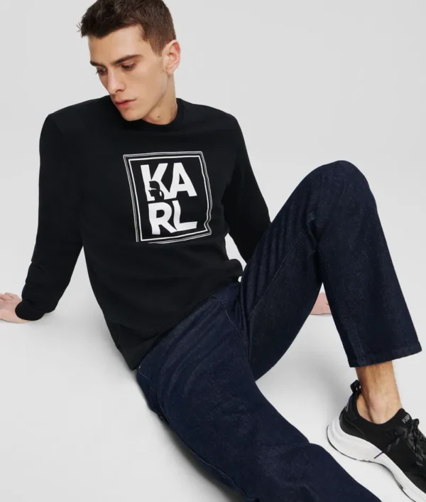 Duks – Karl Lagerfeld Box Logo Black