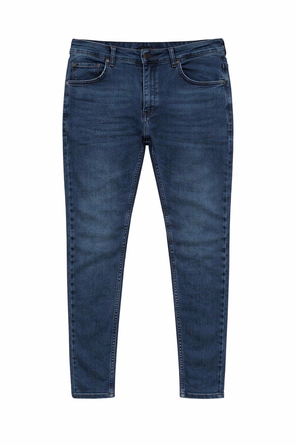 EMPO Slim Fit Farmerke – Tamno plava