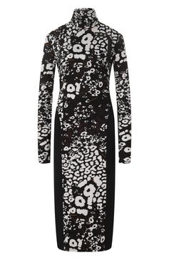 Haljina – Patrizia Pepe Black/White Pattern Midi Dress