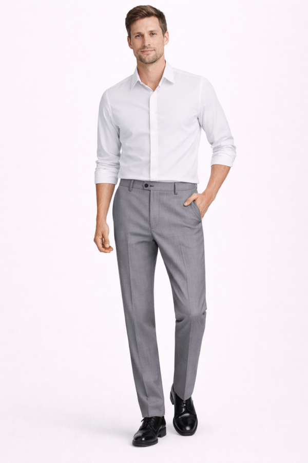 Pantalone – Avasar – Svetlo siva jednobojna