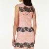 Haljina – Liu Jo Pink Lace Contrast Floral