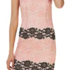 Haljina – Liu Jo Pink Lace Contrast Floral