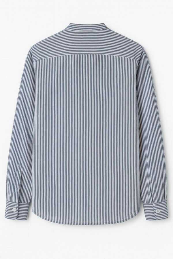 1461_back_pur košulja - Puro Lino prugasta