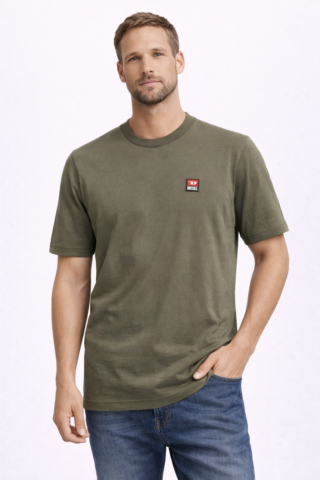 Majica – Diesel – Maslinasto zelena