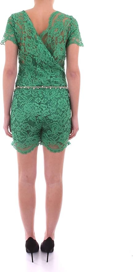 Kombinezon – Liu Jo Green Lace Playsuit