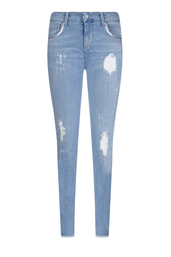 Farmerke – LIU JO Skinny sa kristalnim detaljima
