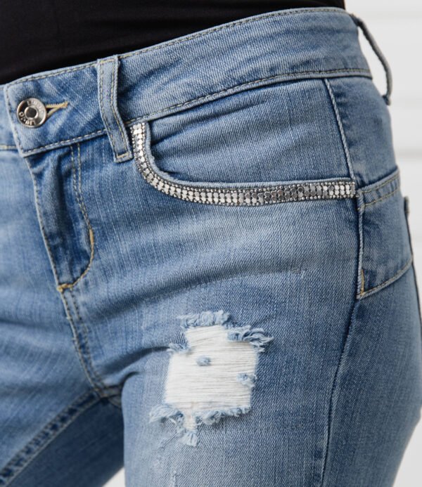 Farmerke – LIU JO Skinny sa kristalnim detaljima