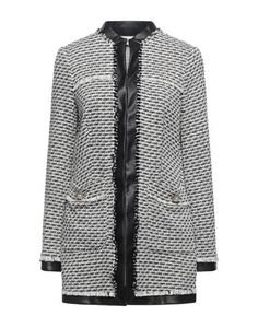 Kaput – Liu Jo Black & White Tweed Coat