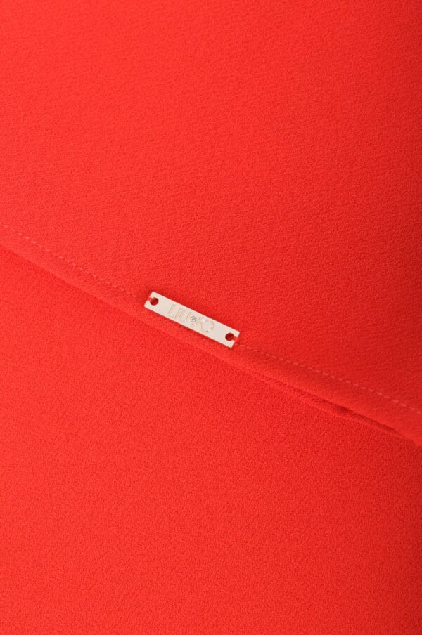 Bluza – Liu Jo Red Ruffle Sleeve Blouse