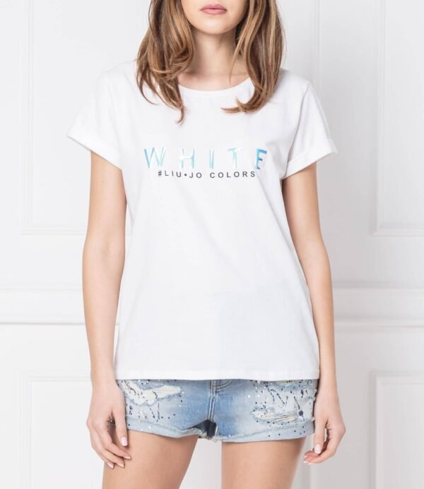 Majica – Liu Jo White #LIUJO COLORS