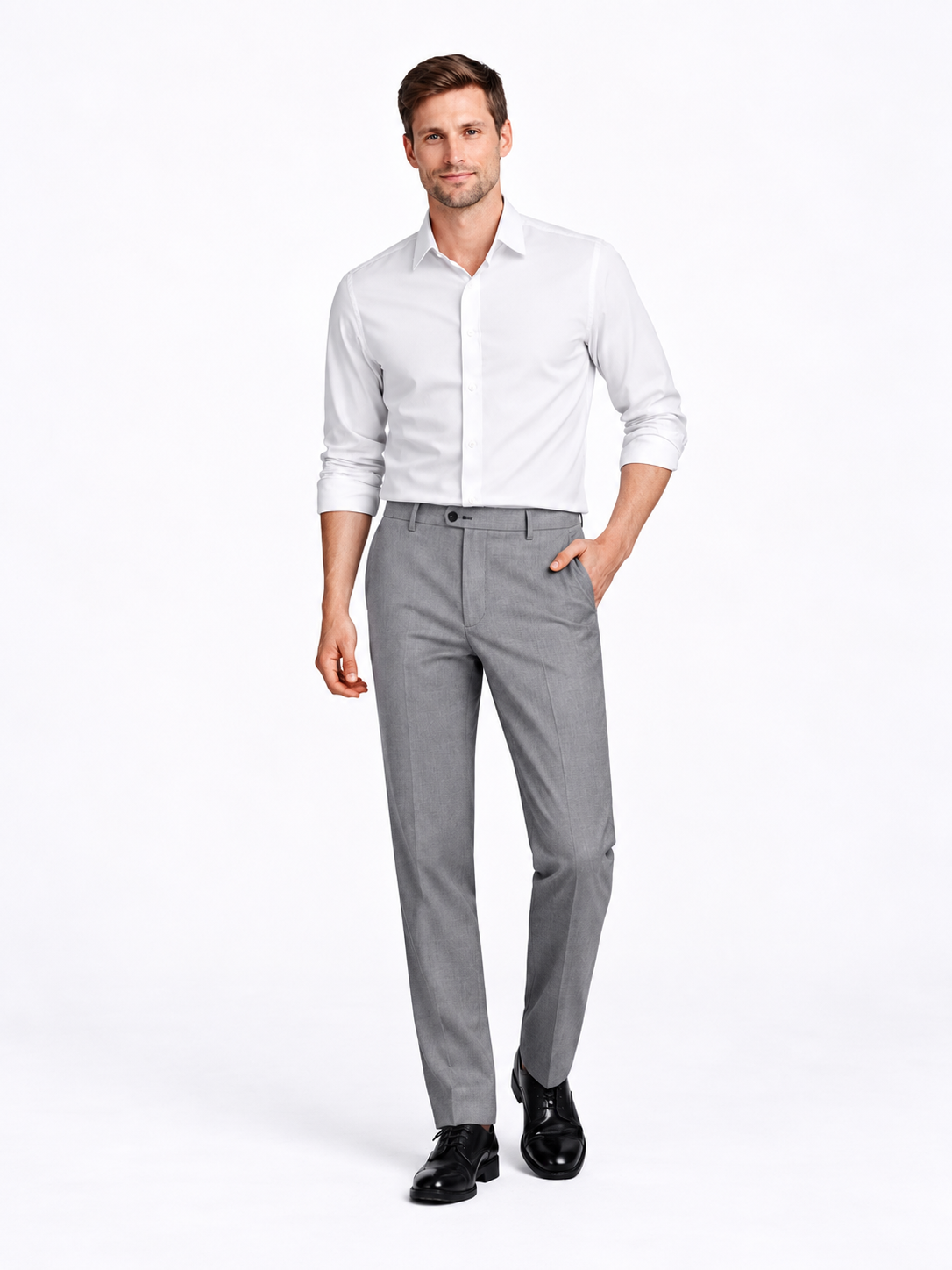 Pantalone – Avasar – Svetlo siva jednobojna