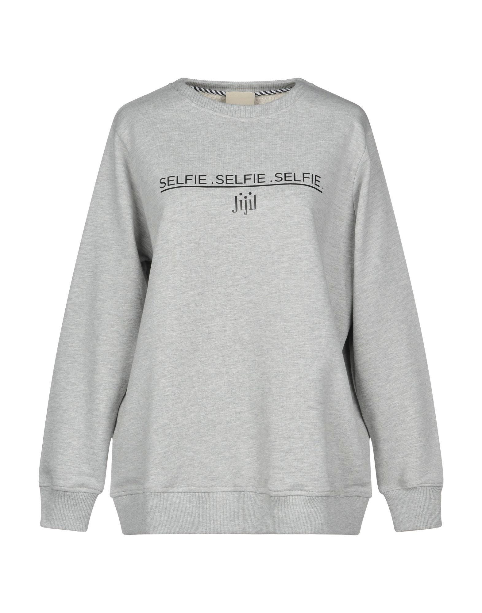 Jijil – “Selfie” Sweatshirt (Light Grey)