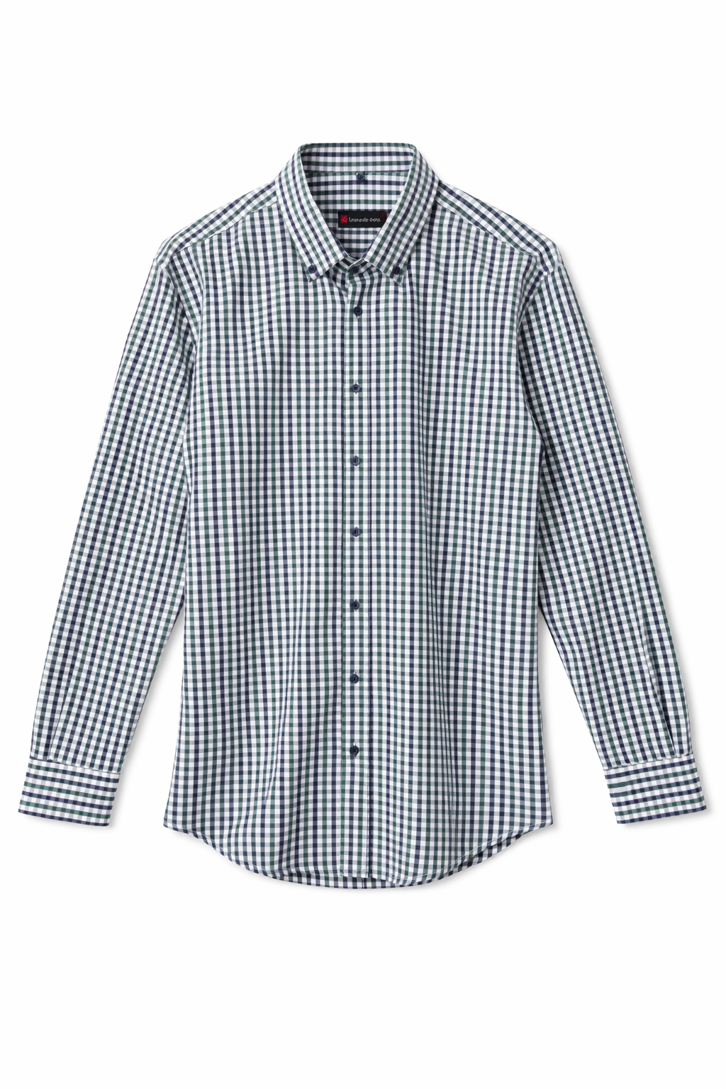 3B9E80D8-83FA-474C-8BDC-49B443A0AAA3 Košulja-Leonardo Karo Zelena