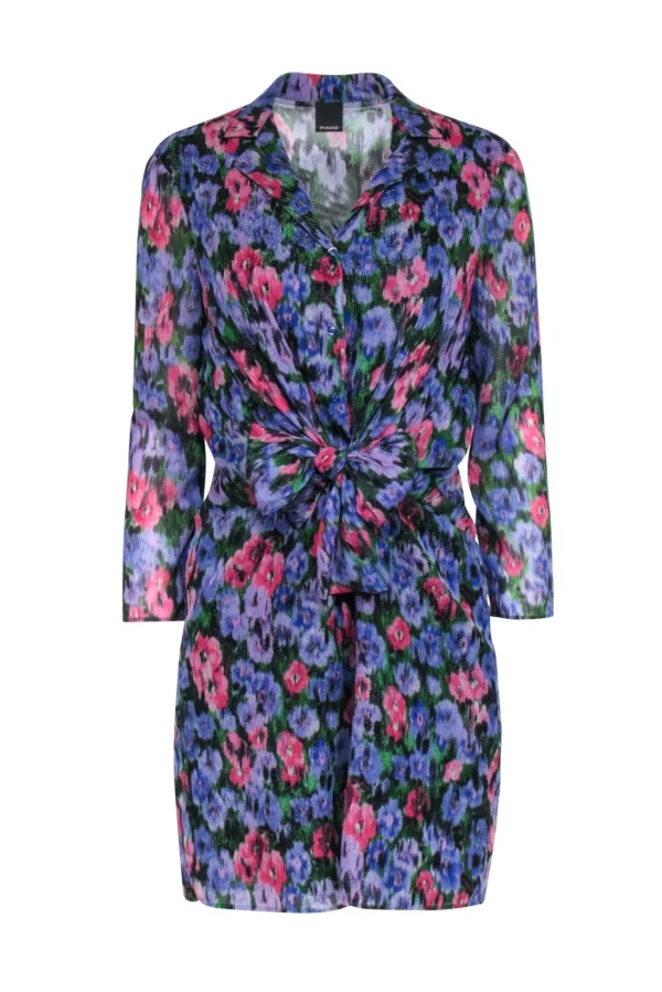 Kombinezon – Pinko Floral Tie-Waist Midi