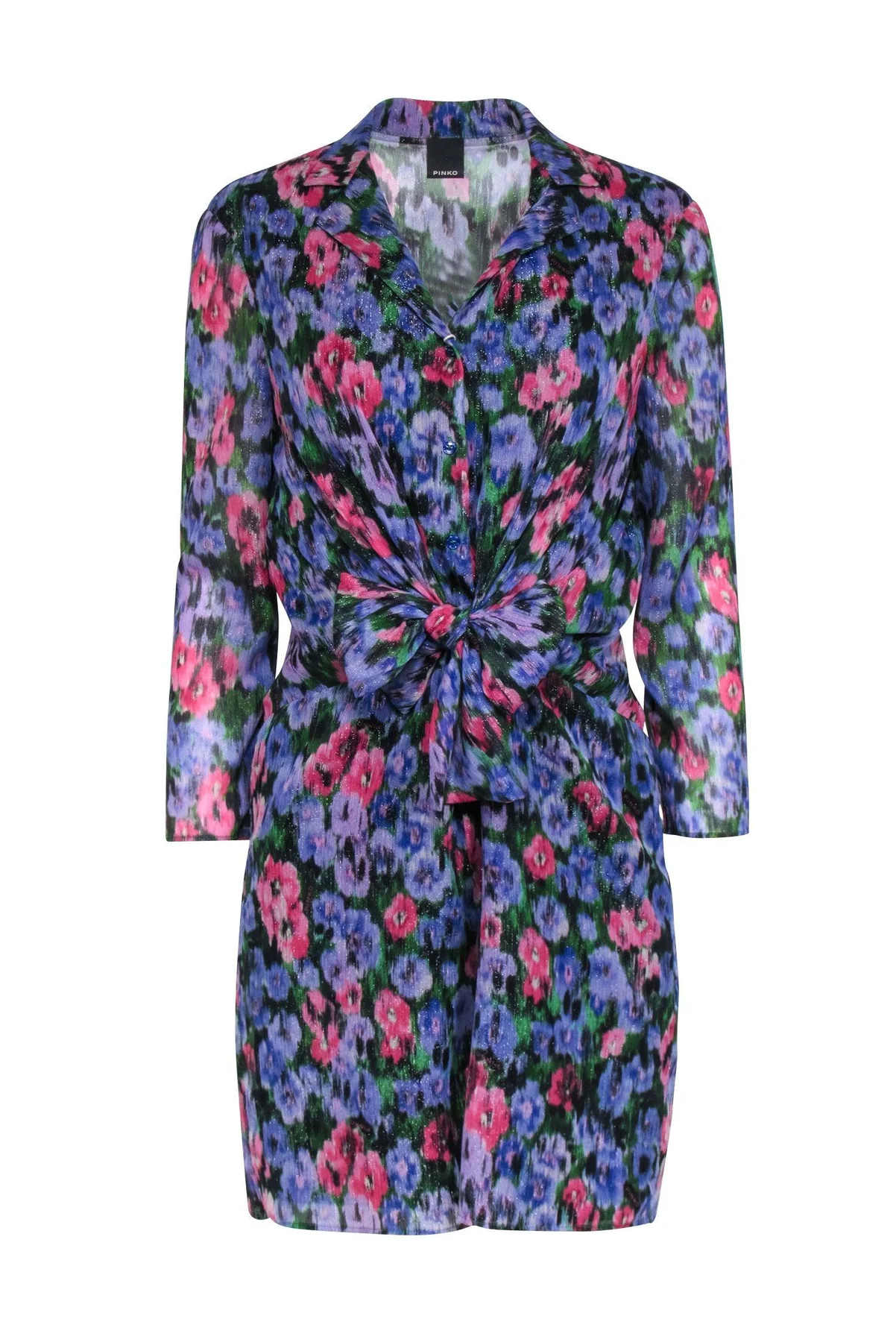 Kombinezon – Pinko Floral Tie-Waist Midi