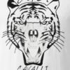 Majica – Just Cavalli Graphic Tiger White