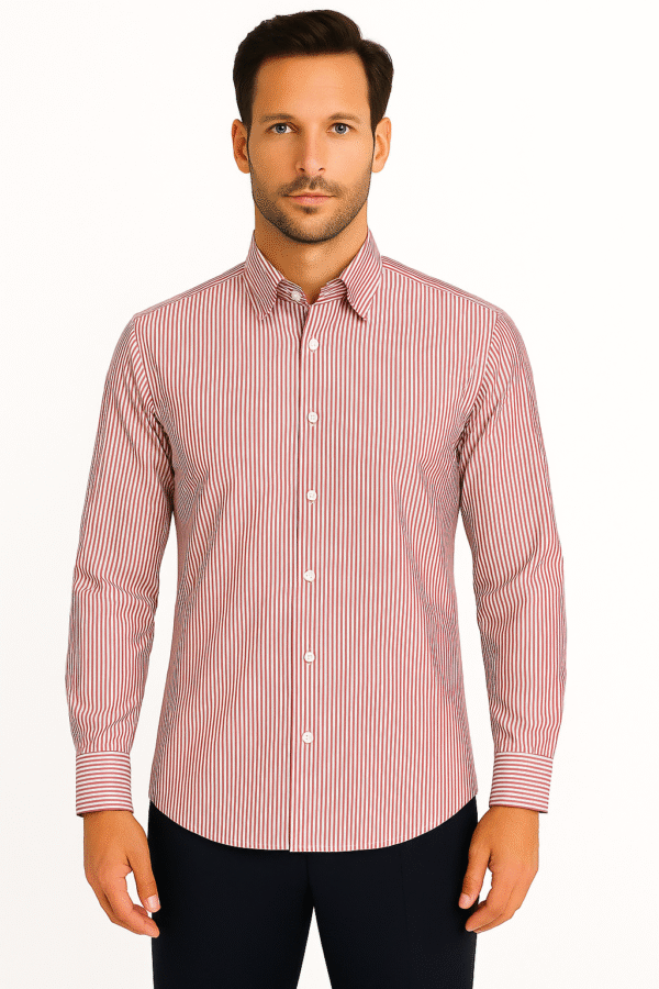 Košulja – Leonardo prugasta slim fit