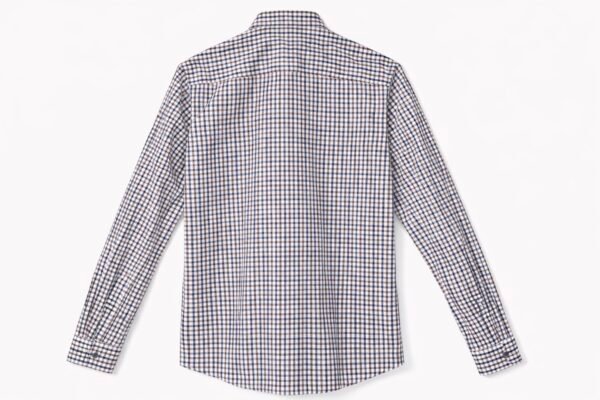 košulja-Leonardo Karo Plavo-Braon