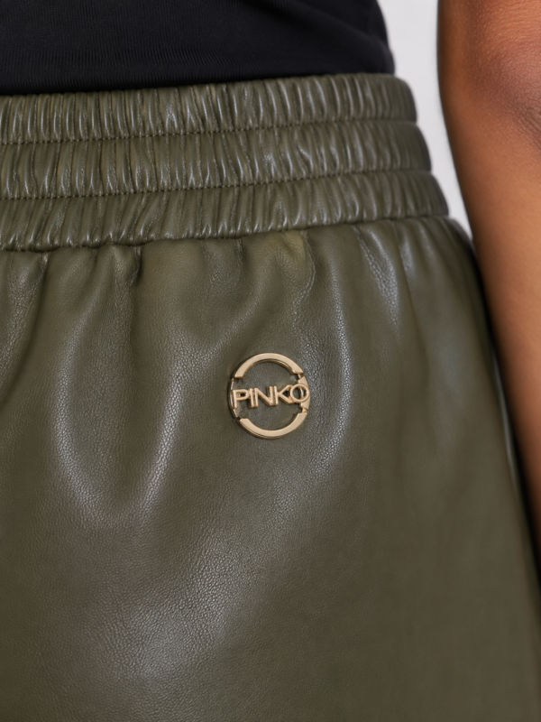Pantalone – Pinko Faux Leather Culotte