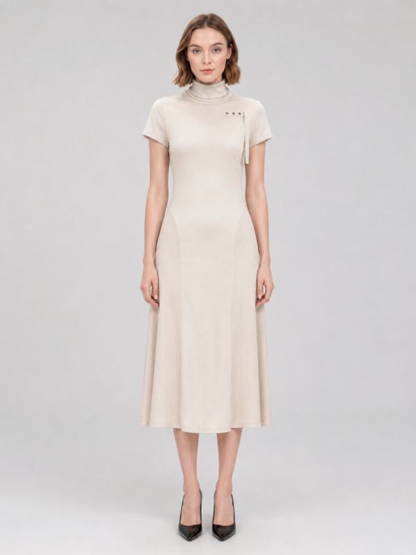 b63f2ad4-bc26-4ec4-a147-8b5d56b5107c Haljina – Patrizia Pepe Cream Elegant Midi