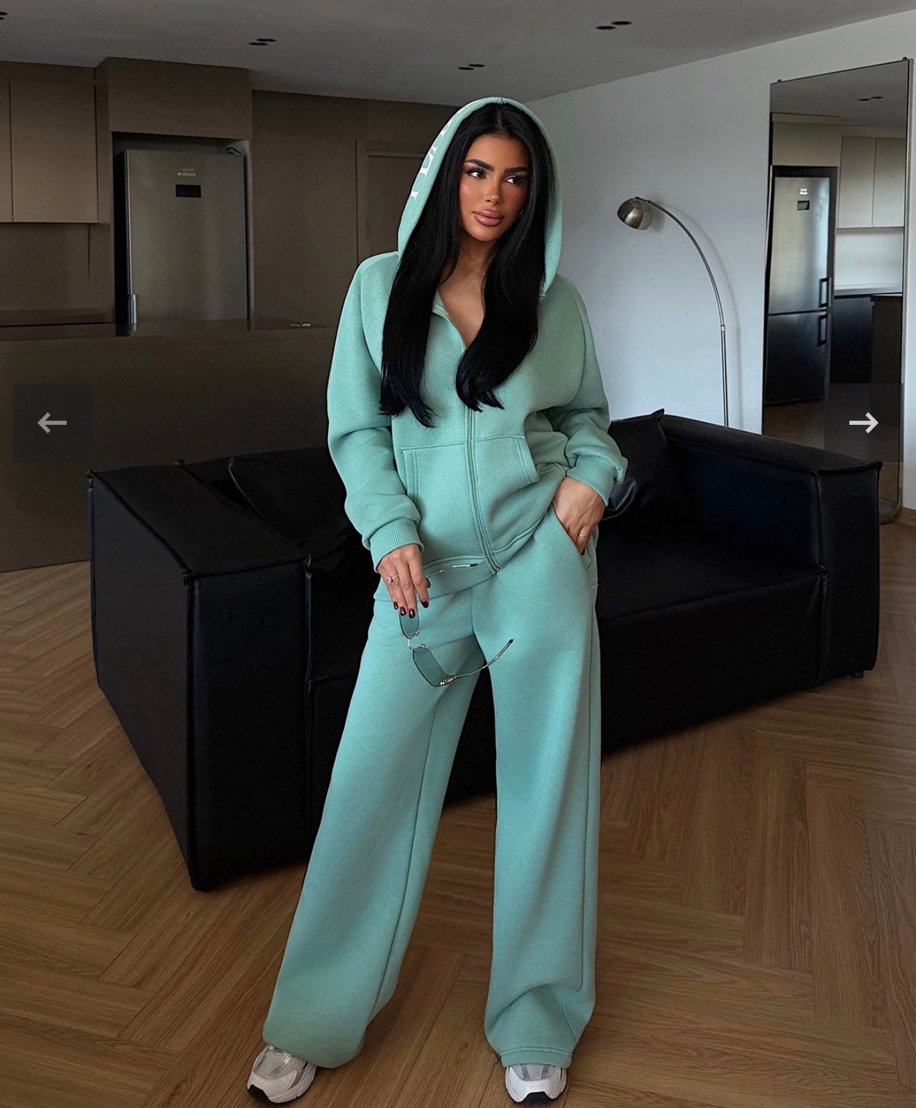 Trenerka komplet – EYYO – mint zelena