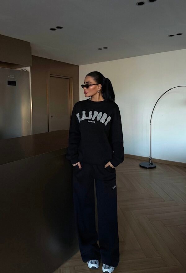 Trenerka komplet – EYYO – crna