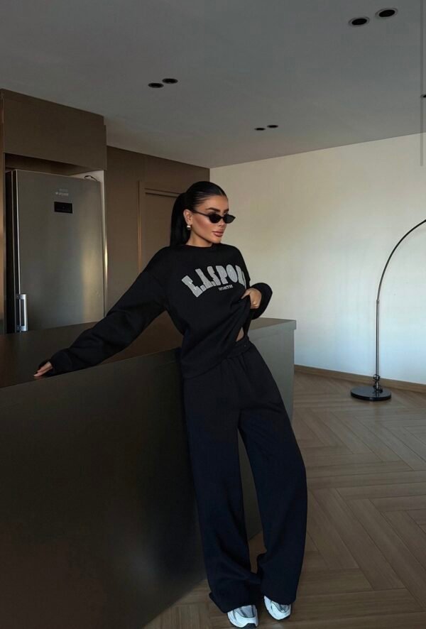 Trenerka komplet – EYYO – crna