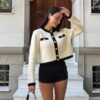 Džemper – Natural Love White Chic Cardigan
