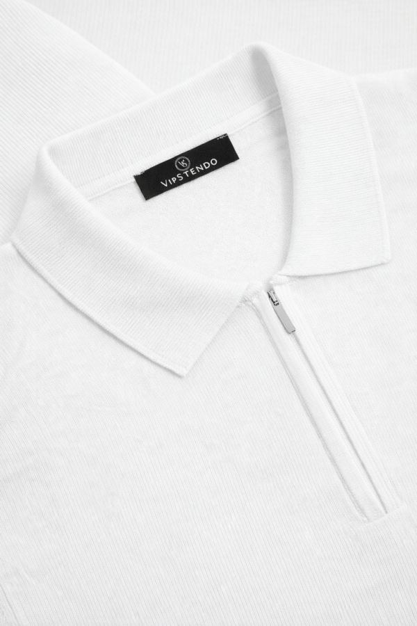 1575-1_vipstendo._2890_M,L,XL,XXL Džemper - Vipstendo - Beli sa Rajsferšlusom