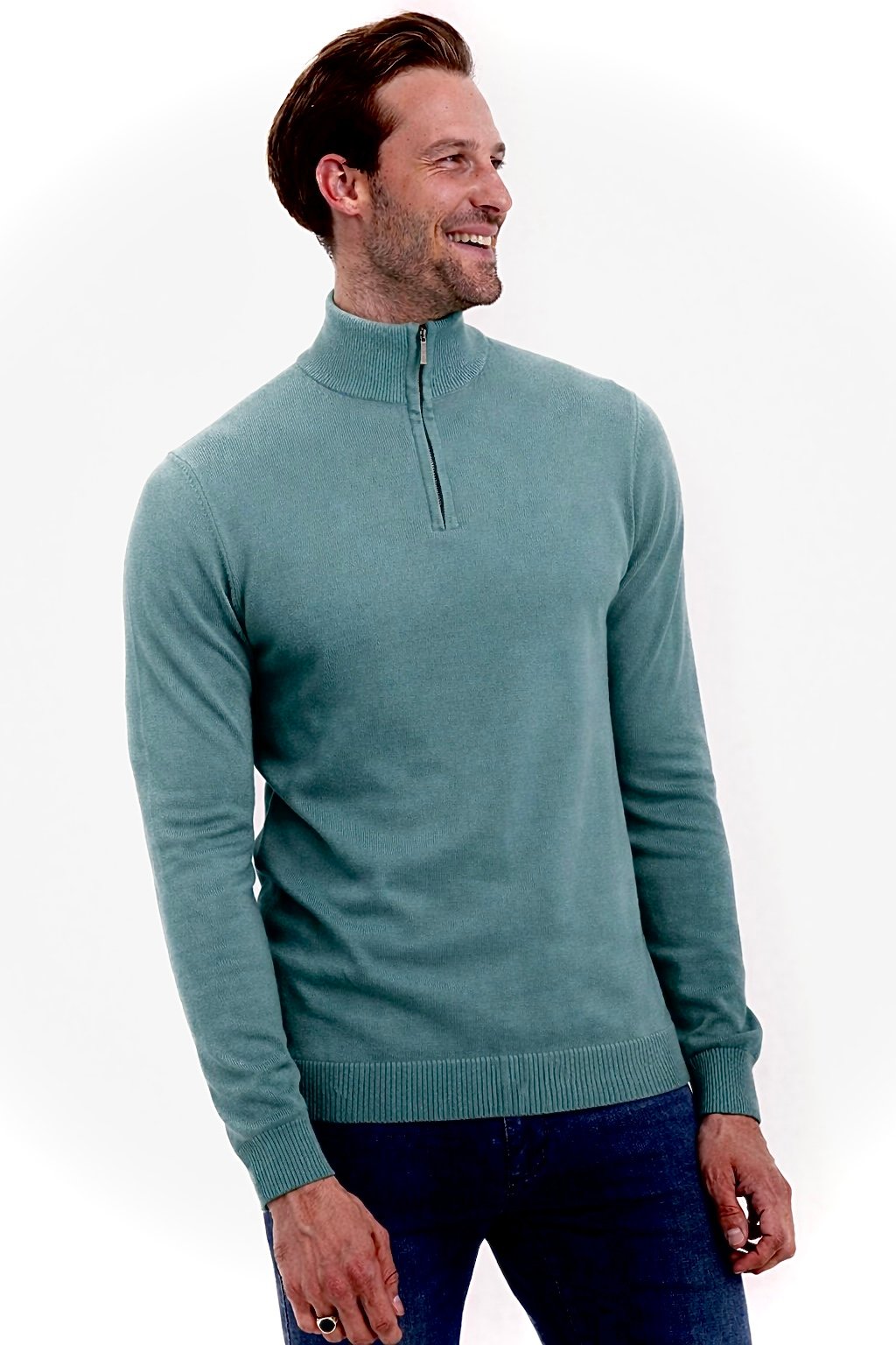 Džemper – Vipstendo – maslinasto zeleni sa Rajsferšlusom