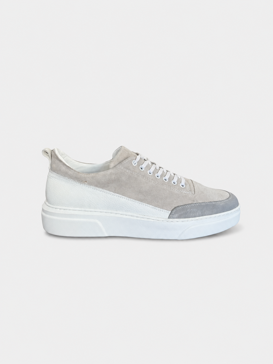 Patike – SARDINELLI Grey & White Suede