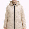 1253_newgirl_4990M,L,XL_100%nylon Jakna – Bež prošivena sa kapuljačom