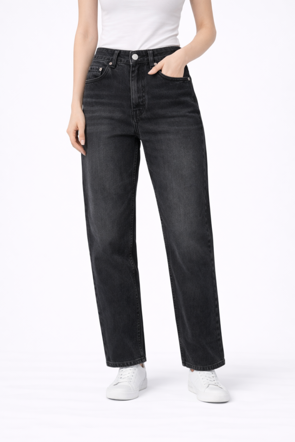 Farmerice – MARLIX – Baggy Fit Crno Sive