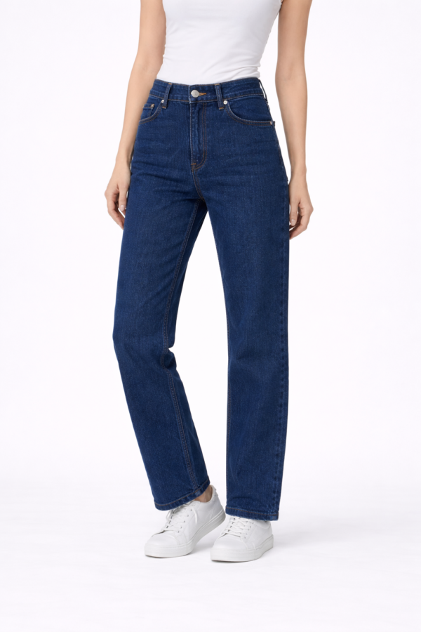 1503-marlix-mom fit-2490-98%pamk,2%elastin-34 36x2 38x2 40x2 Farmerice – MARLIX – Mom tamno plava
