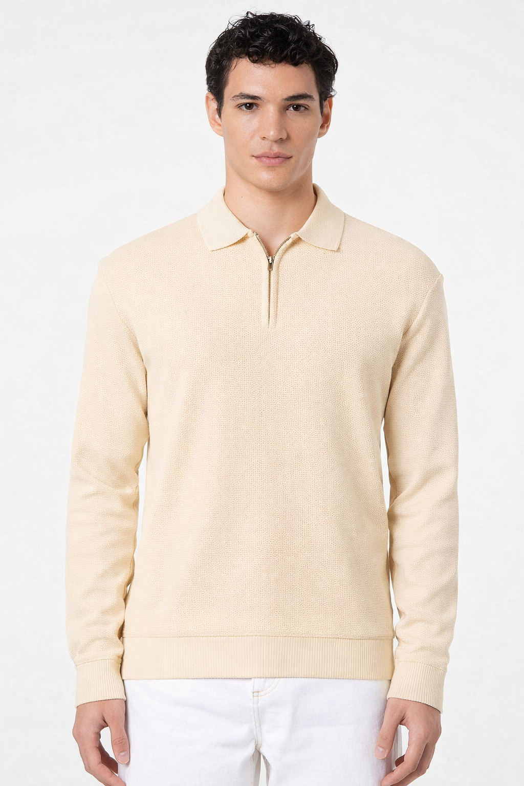 Duks – Vipstendo – svetlo bež sa rajsferšlusom