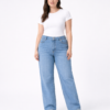 Farmerice – MARLIX – Plus Size Fit svetlo plava