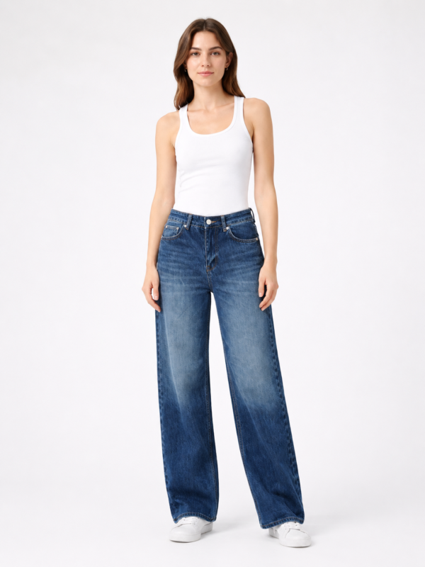 Farmerice – MARLIX – Baggy Fit  plava