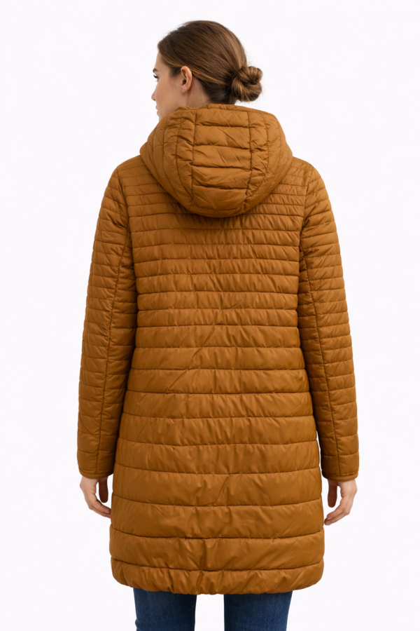 540_toyg_4450_Mx2_100%poliester (4) Jakna – TOYG – Karamel braon dvolična sa kapuljačom