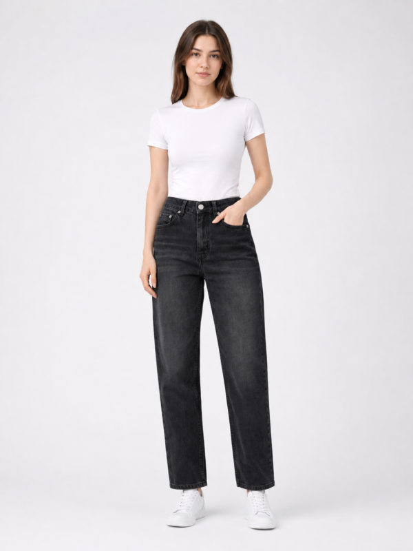 Farmerice – MARLIX – Baggy Fit Crno Sive