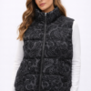 1523 cashwera 3990 S M Lx2 XL 90% poliester 10% pamuk (1) Prsluk – Crni paisley dezen