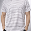 32f02eb4-3722-48df-9f43-4a5ab0a39153 Majica – Karl Lagerfeld – Belo crna prugasta logo