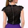 1605_1290_65%pamuk 35%poliester_L (1) Ženska čipkana bluza – crna elegantna